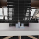 CERAMICAS REVESTIMIENTO 10X20 BRILLO NEGRO BRICK BISELADO GAMAS DE NEGRO