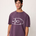 T-SHIRT M/C GUARIAN DIXIE Uva