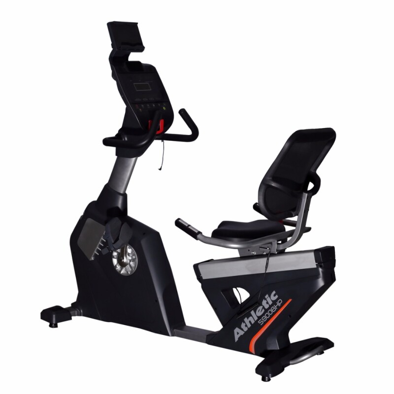 Ergométrica Horizontal Athletic 5900BH Negro