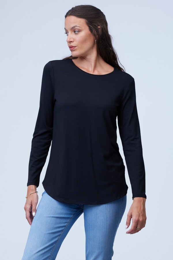 Remera Basica NEGRO