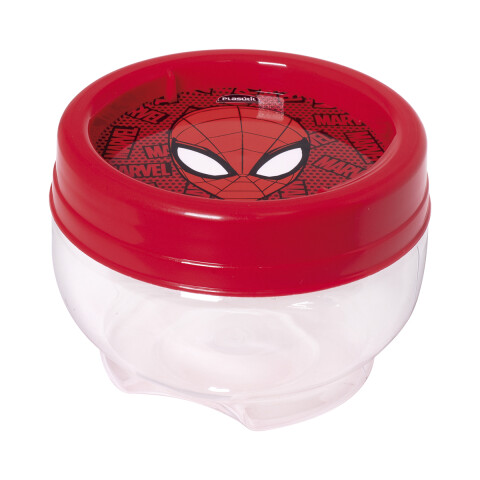 Pote Apilable con Traba Spiderman 155 ml U