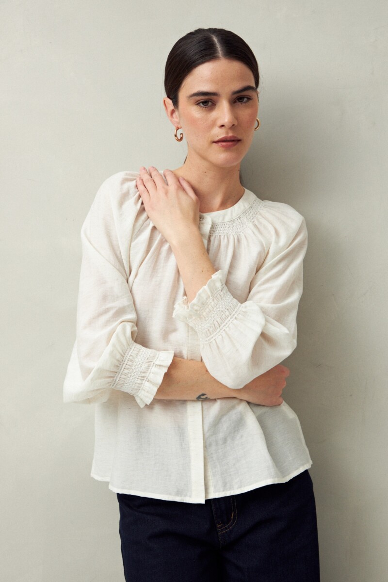 CAMISA HIDAYA Crudo
