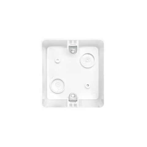 Caja exterior p/plaqueta c/grampa 2 módulos blanca M48730