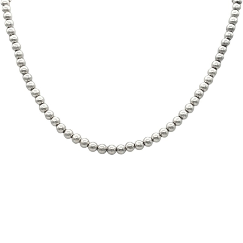 Cadena eslabón Bolas - Plata 925 - Sin Piedra - CD3270 sinpiedra