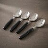 Set 3+1 Cuchara mango plástico negro KUTT Set 3+1 Cuchara mango plástico negro KUTT