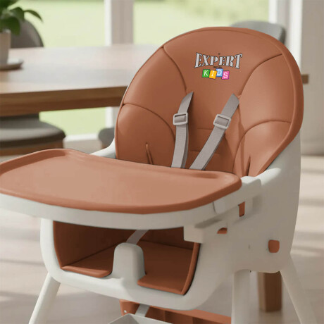 Silla De Comer Para Bebé Multiuso 2en1 Sillita Niños Marron