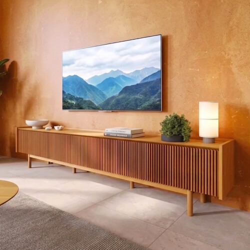 Rack de TV Dune Ripiado 2.6 - Linea Manhattan Nature