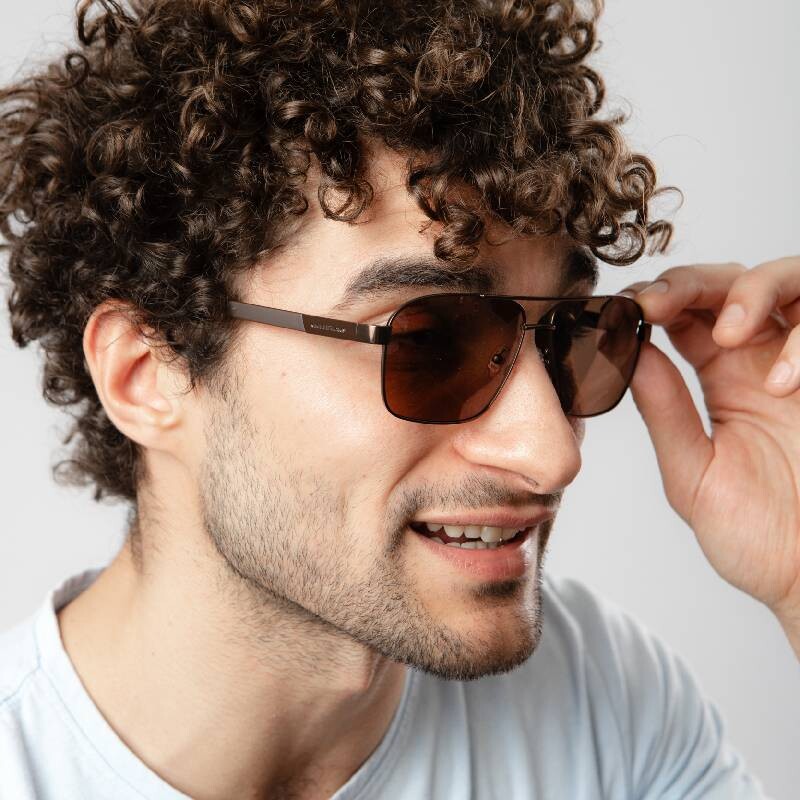 Lentes de Sol Chilli Beans Iranduba Marrón