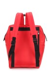 Mochila boca de pez multicierres Rojo