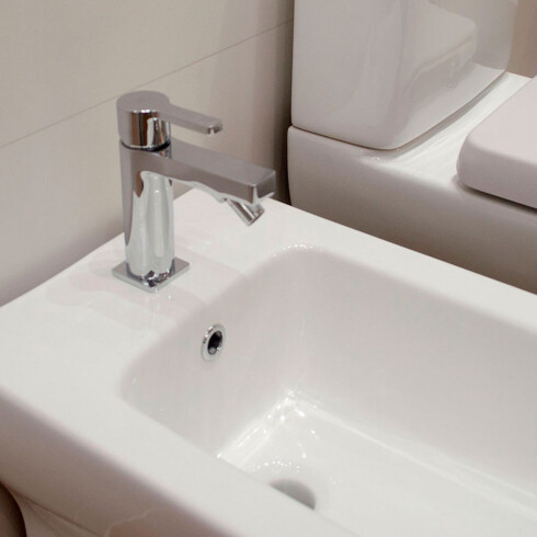 Griferia De Bidet Monocomando Cromo Noken Urban 000