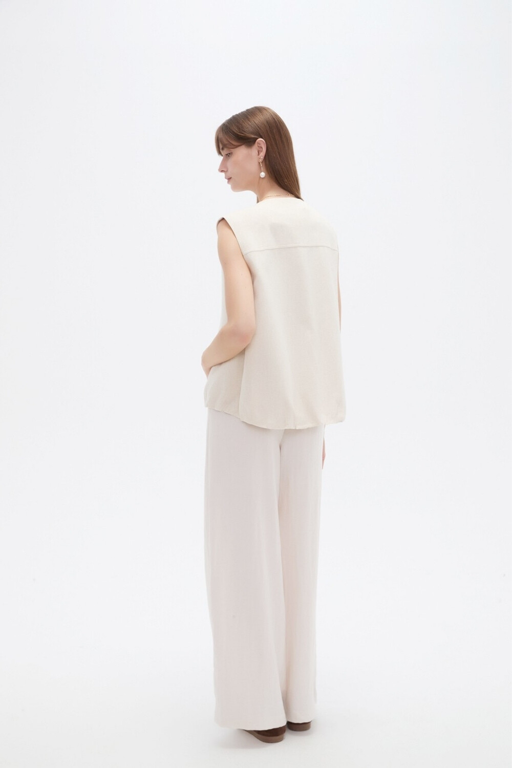 Chaleco Syren Crudo / Natural