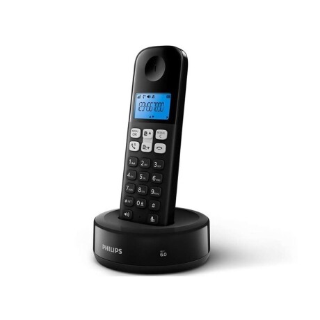 Telefono Philips Inalambrico Negro D1311B NEGRO