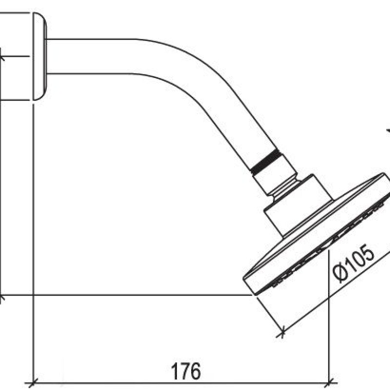 "DUCHA FRIA LOREN ONE 7011 C16 1/2""" "DUCHA FRIA LOREN ONE 7011 C16 1/2"""