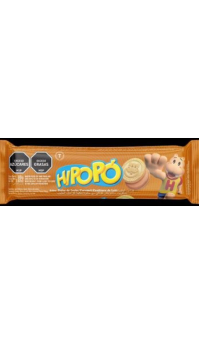 RELLENA HIPOPO. 80g DULCE DE LECHE (UNIDAD) 