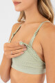 Soutien maternal camelina Verde malva