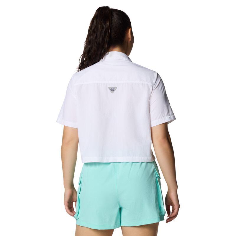 Camisa PFG Open Water Mujer WHITE