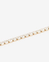 Pulseras Flexibles Strass Pulsera Flexible Strass - Dorado