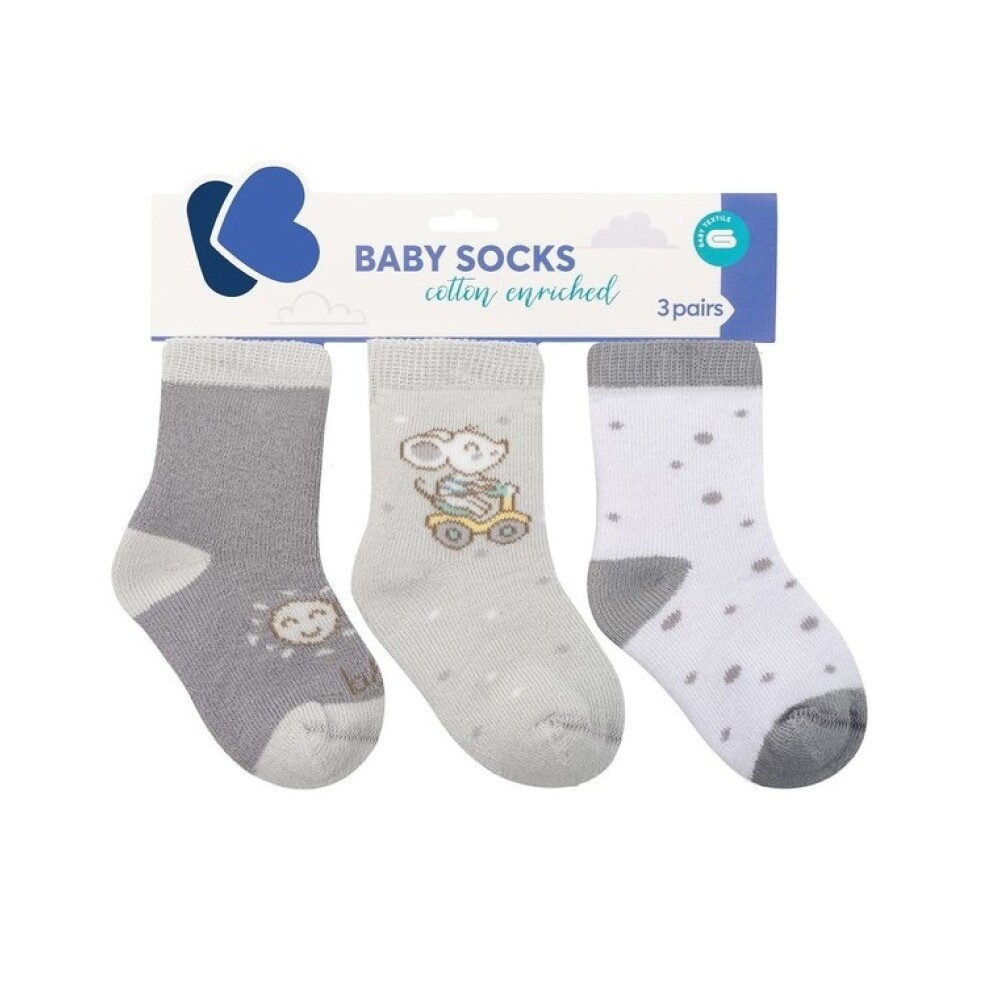 Set medias Kikka boo x3 TW Gris Set medias Kikka boo x3 TW Gris