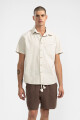 PREMIUM LINEN SHORTS Moccha
