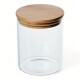 Frasco De Borosilicato Tapa Bambu 820ml Sin Color