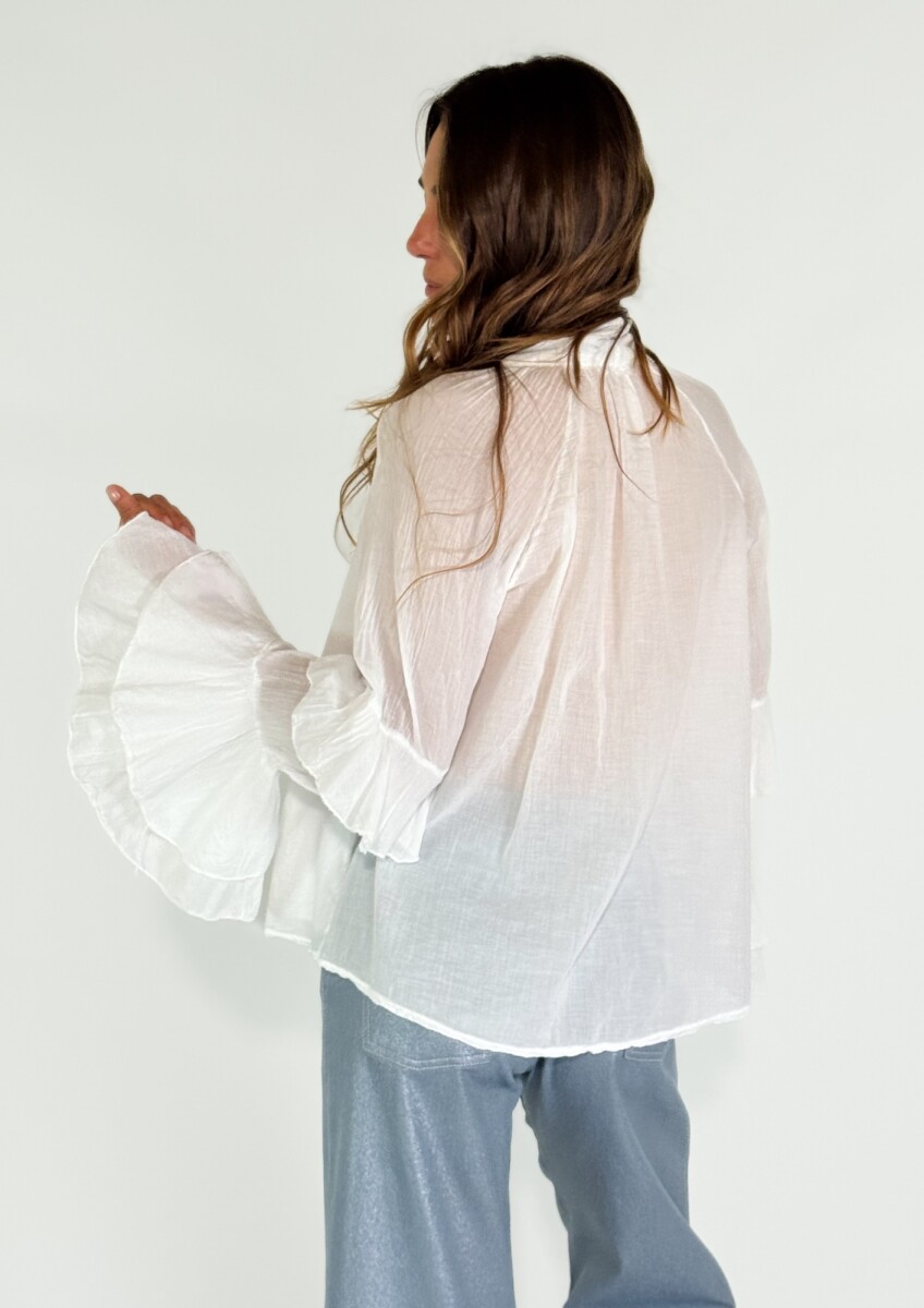 CAMISA CETARA - BLANCO 