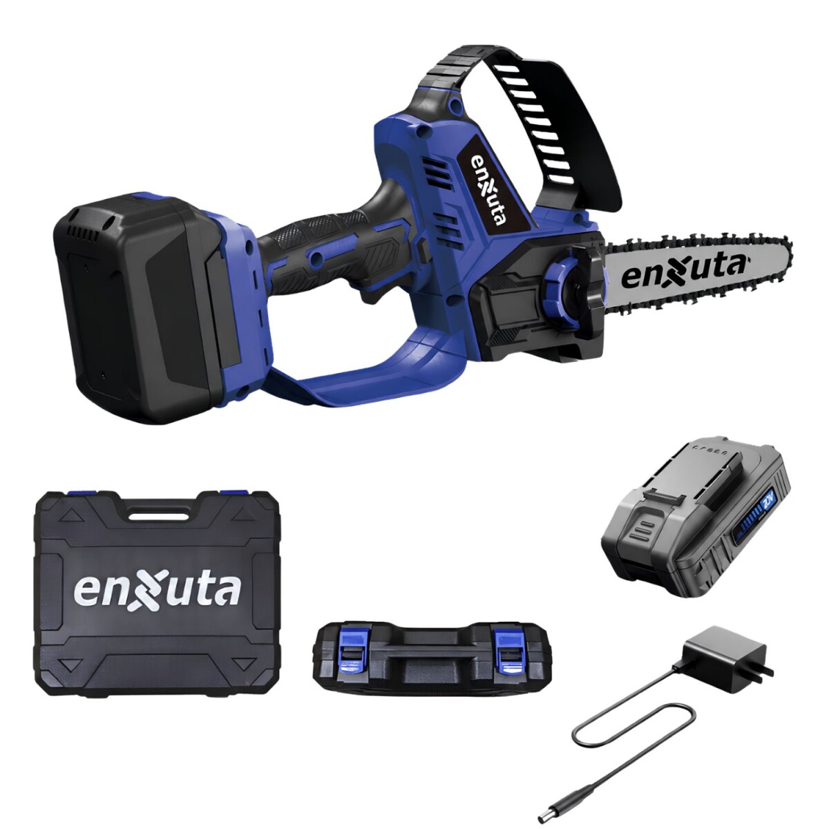 Motosierra Inalámbrica Enxuta de 8"+ batería + cargador 