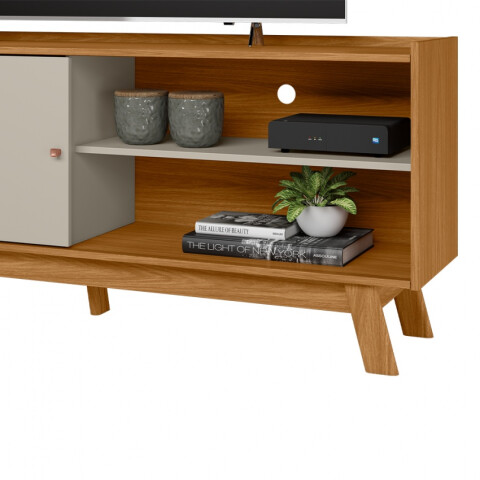 LINEA- RACK AURUM PARA TV 65" NATURE OFF WHITE LINEA- RACK AURUM PARA TV 65" NATURE OFF WHITE
