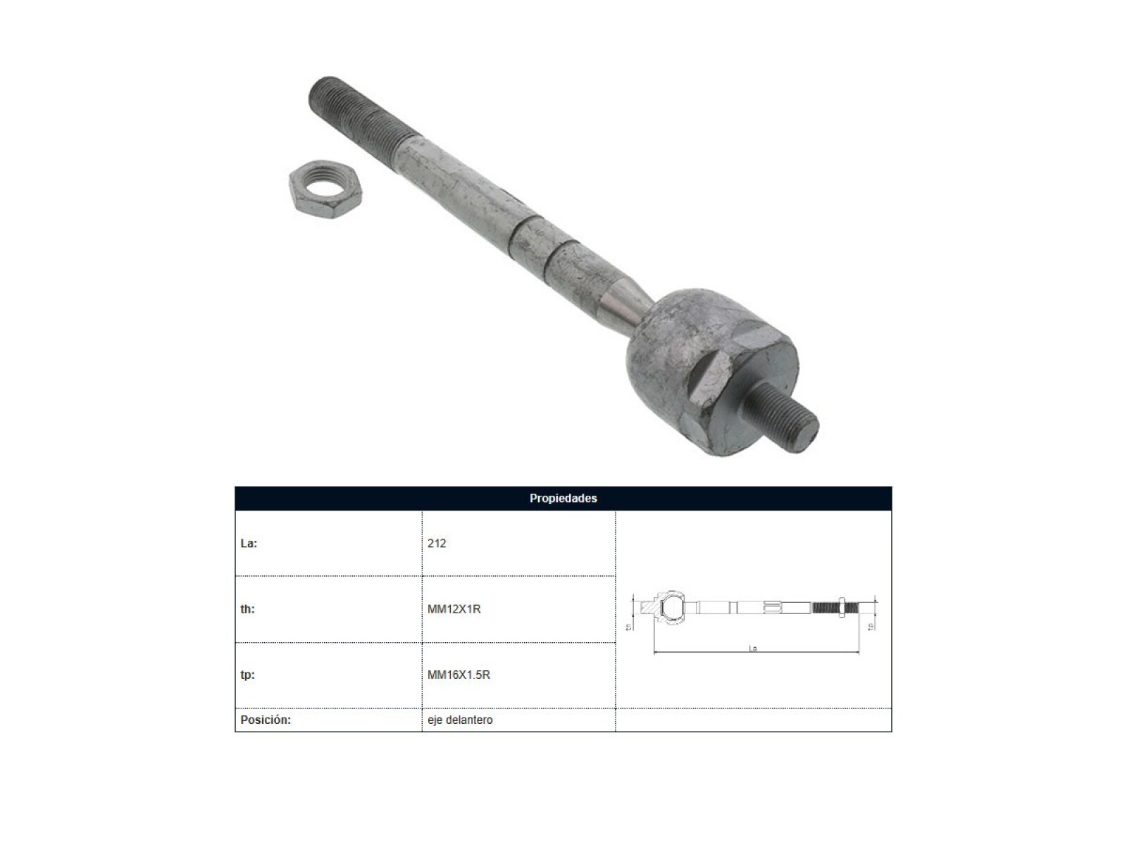 Mate Citroen C3 Picasso/C3, Peug 207 10-25 Der/Izq 