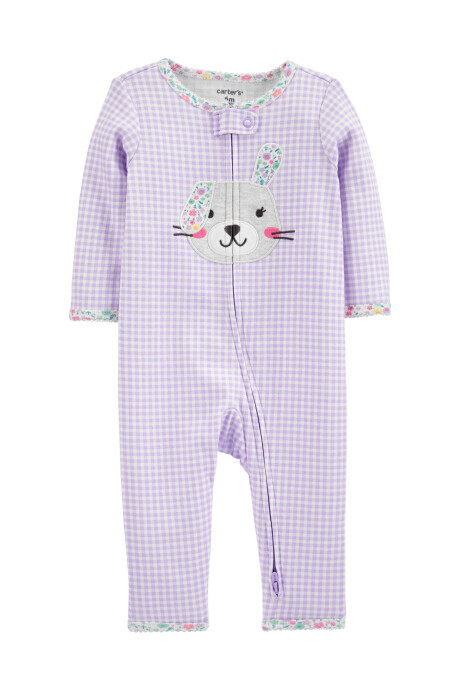 Pijama de algodón estampado 0