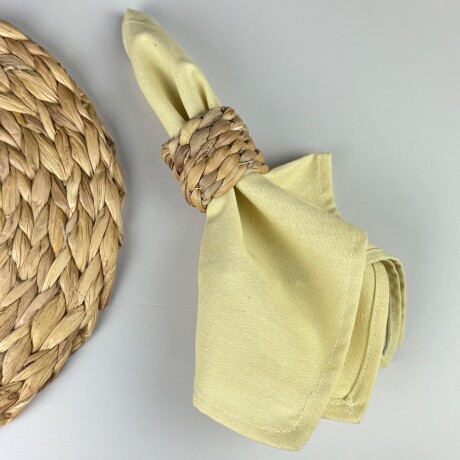 Servilleta 42cm x 42cm - Amarilla Servilleta 42cm x 42cm - Amarilla