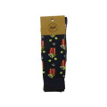 Medias de Hombre Push Media pack x 2 largo pop corn Estampado