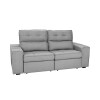 Sillón Cama Denton - 3 Cuerpos Gris