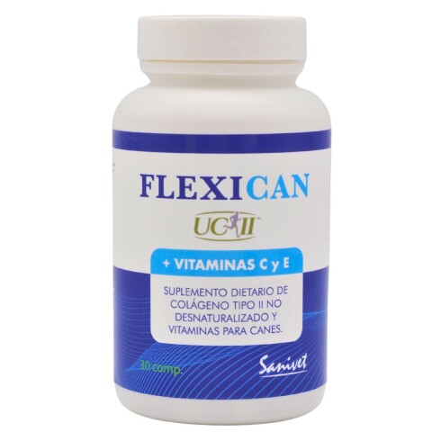FLEXICAN SUPLEMENTO ARTICULAR CON COLAGENO PARA PERROS 30 COMPRIMIDOS FLEXICAN SUPLEMENTO ARTICULAR CON COLAGENO PARA PERROS 30 COMPRIMIDOS