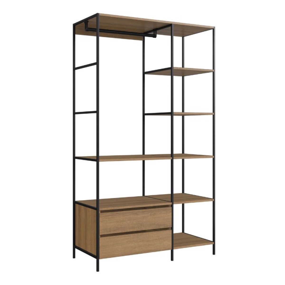 ARMARIO ESTILO INDUSTRIAL CON CAJONES 