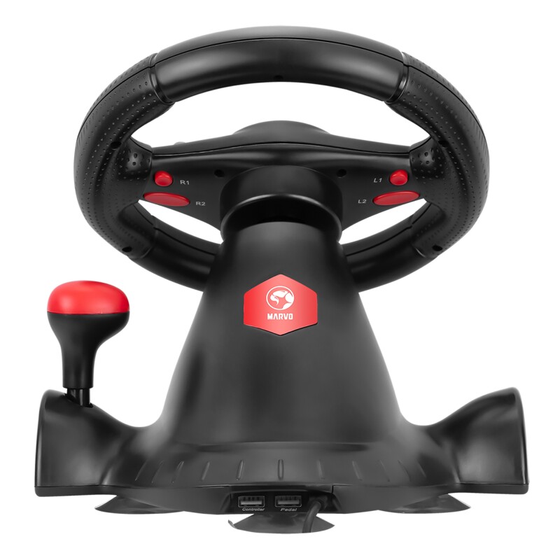 Volante Gaming Marvo Multiplataforma 180º Vibración Volante Gaming Marvo Multiplataforma 180º Vibración
