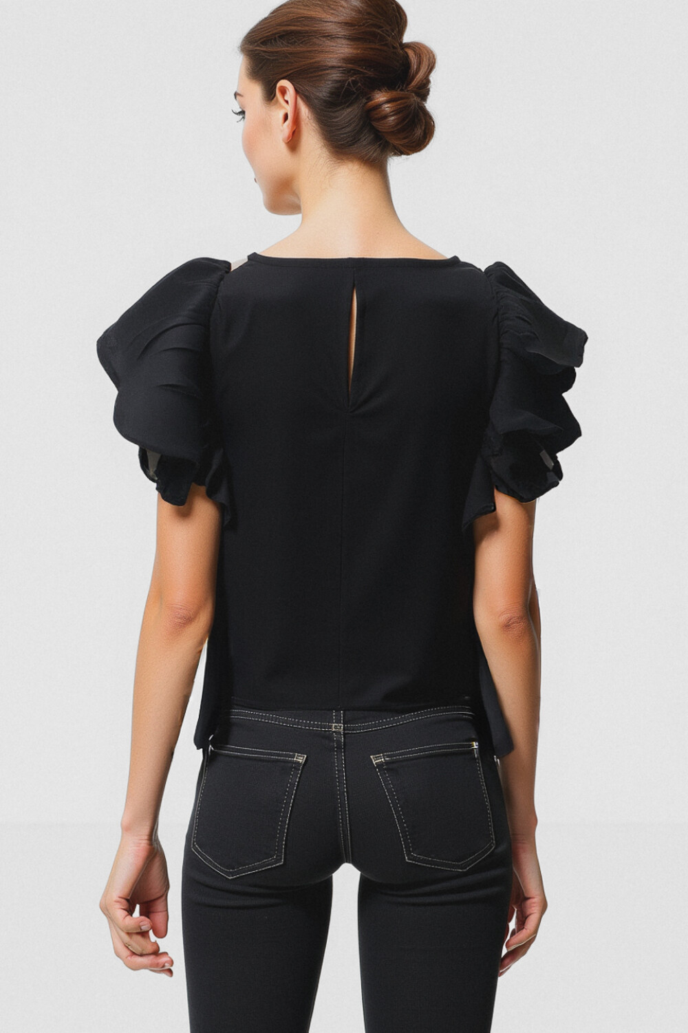 Blusa Kareim Negro