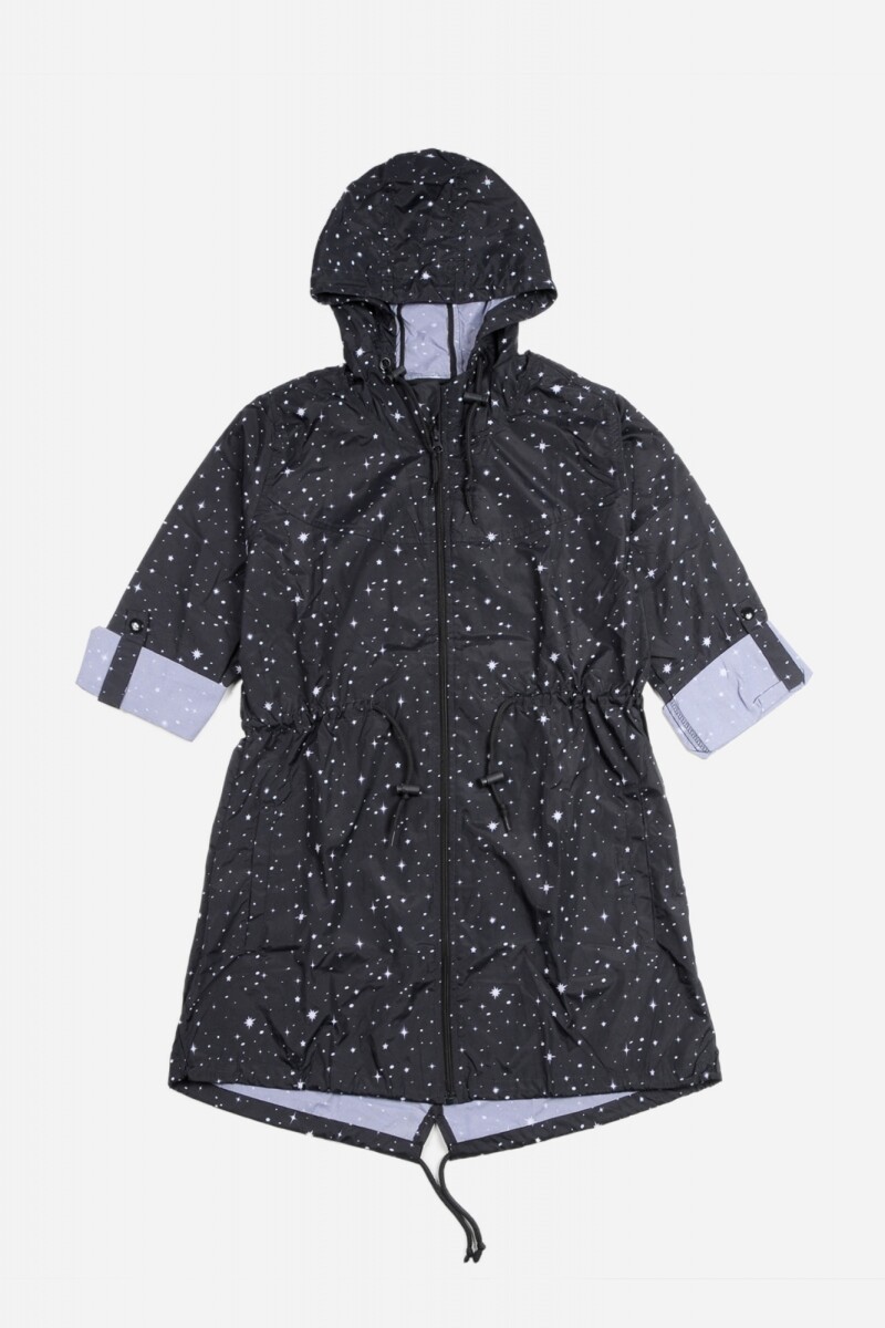 Impermeable para lluvia - Mujer - NEGRO 