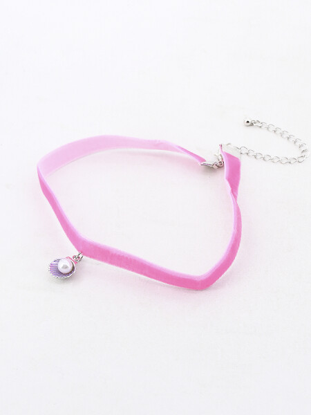 COLLAR PIERA ROSADO