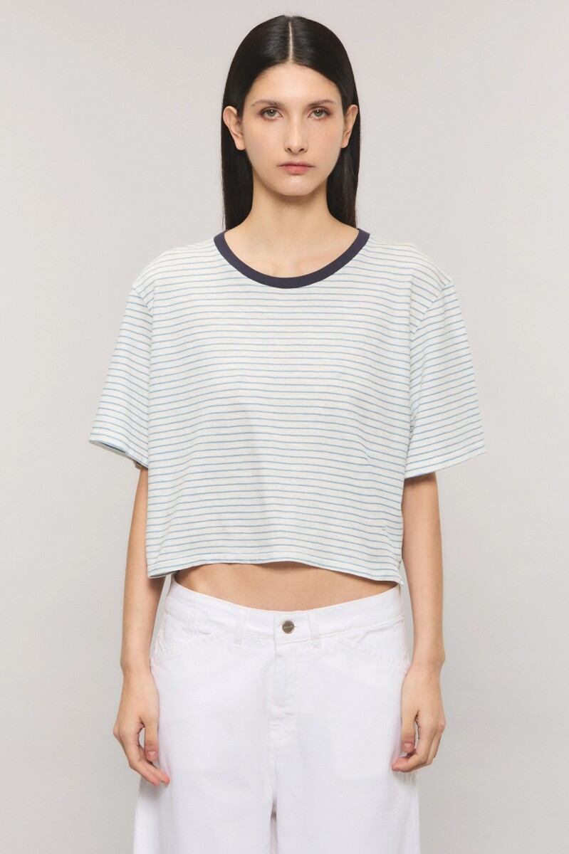 REMERA ST TROPEZ STRIPES KSK 
