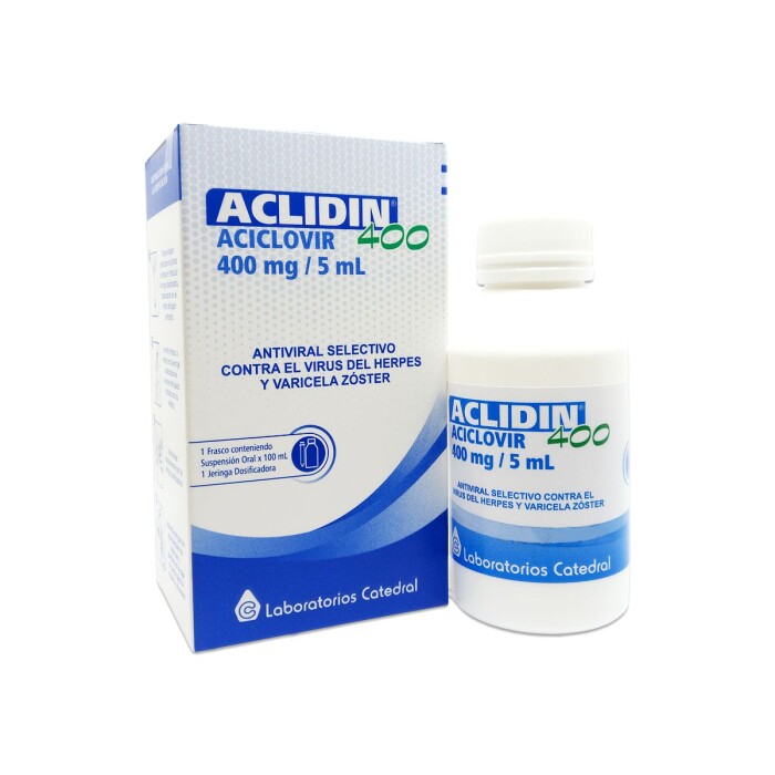 ACLIDIN 400 SUSP. FR. X 100 ML. única
