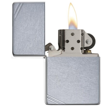 Encendedor Zippo Street Chrom Vintage with Slashes - 267 Encendedor Zippo Street Chrom Vintage with Slashes - 267