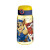 Botella Plástica Paw Patrol con Pajita y Botón de Apertura 510 ml AMARILLO