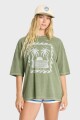 REMERA WAVE STAMP SS TEE M-militar