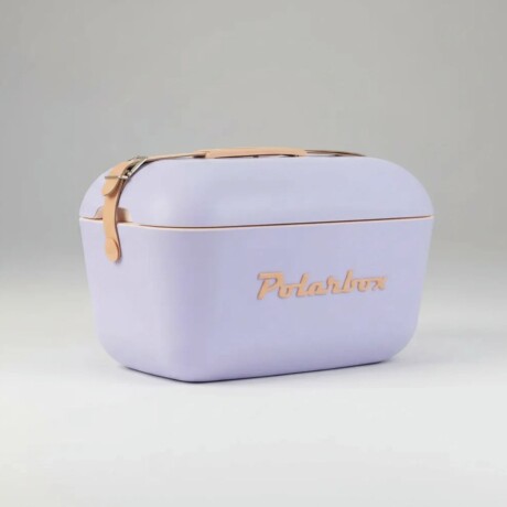 Conservadora Hielera Polarbox Vintage 12 Litros Con Asada POP Malva y Naranja