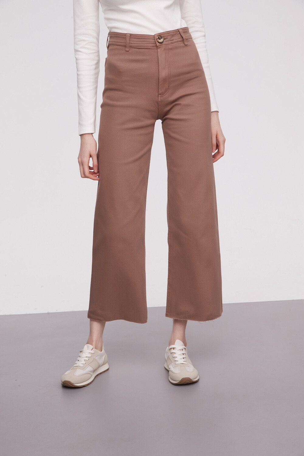 Pantalon Beaty Taupe / Mink / Vison