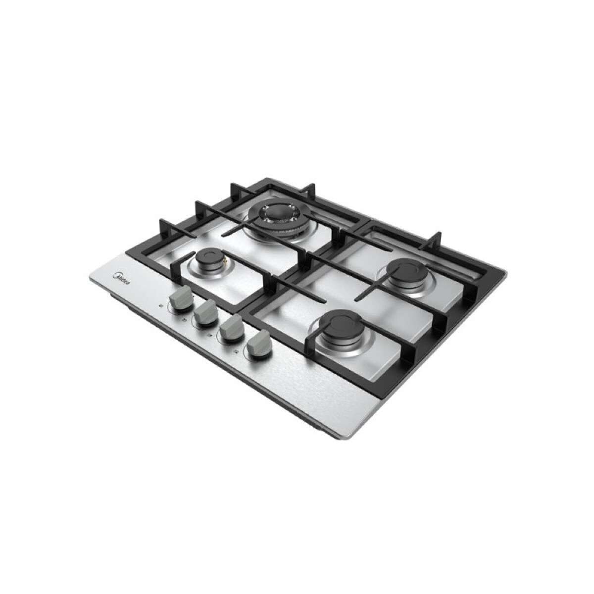 ANAFE MIDEA GAS 4 HORNALLAS INOX. 