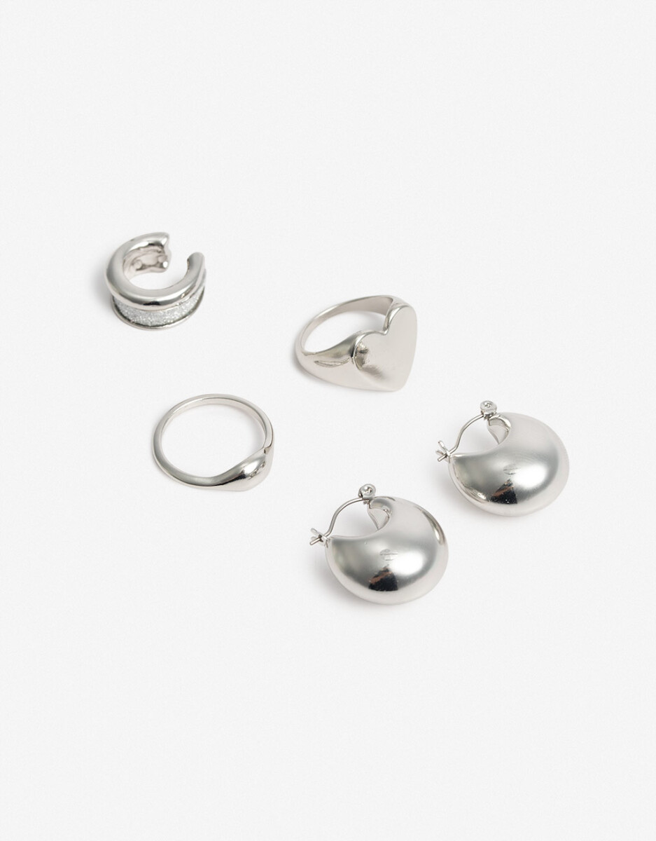 Set De Aros Y Anillos 