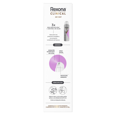 Rexona Deo Aero Clinic Fem Clasic 150ml Rexona Deo Aero Clinic Fem Clasic 150ml