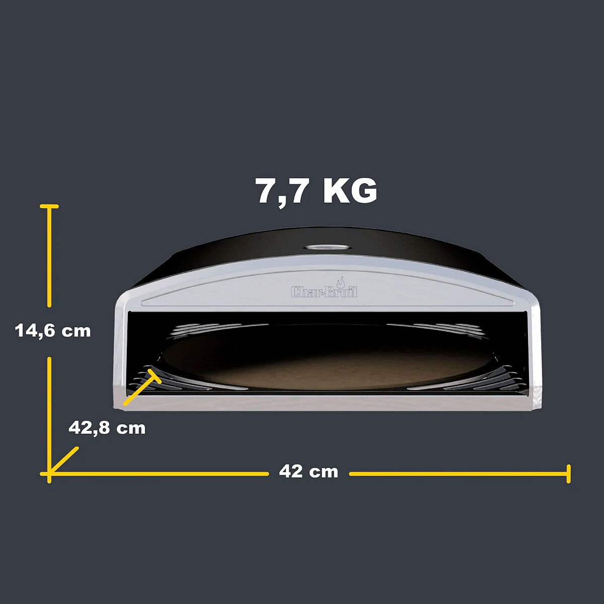 Horno de Pizza Char-Broil Para Barbacoa Universal Horno de Pizza Char-Broil Para Barbacoa Universal