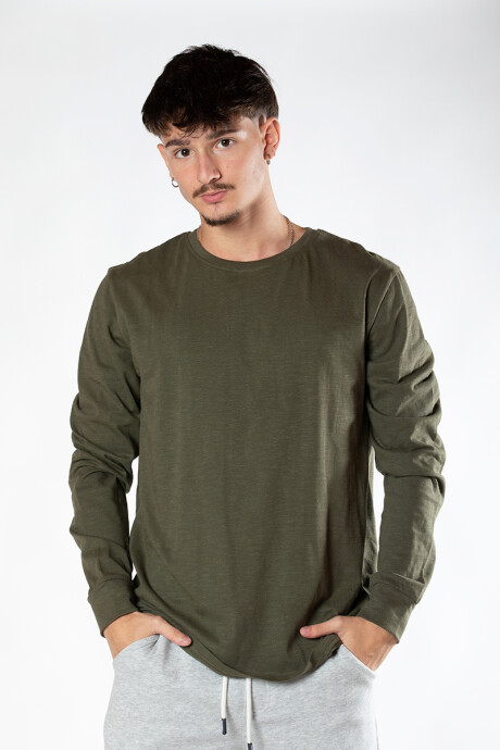 T-SHIRT ML ROLAN DIXIE Militar